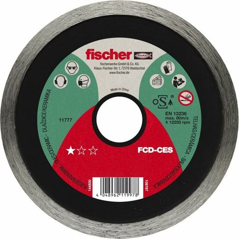 Meule à tronçonner fcd-ses 115x1,6x22,23dia 512874 fischer (1/5)