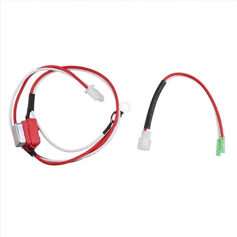 Câblage batterie 12V 15A avec connecteurs - Compatible remplacement, faisceau électrique robuste pour véhicules, kit de câbles avec pinces, 15 ampères, 12 volts, installation facile. (1/5)