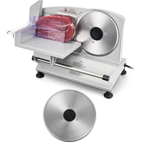 Découpe Précise au Quotidien : Trancheuse à Jambon 150 W, Lame 170 mm, Vitesse 65-90 tr/min, Viande Pain Saucisson (1/5)