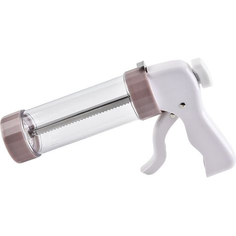 Presse à biscuits, pistolet à douille, machine à churros, pointes de glaçage, stylo de décoration avec disques et buses - Kit de décoration de gâteau (1/5)
