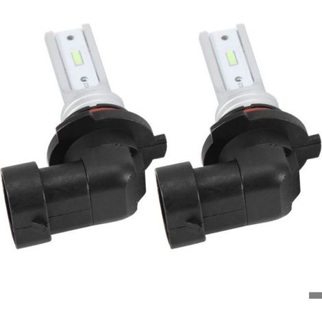 Ampoule LED 9005 HB3 - 72 W - 6000 K - 3200 Lm Par Paire - Pour Phare Et Feu De Brouillard - Lot De 2 (1/3)