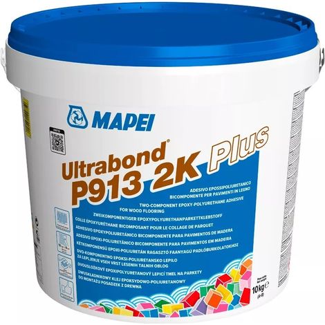 COLLA PER PARQUET MAPEI ULTRABOND P 913 2K CHIARA PAVIMENTO LEGNO BICOMPONENTE