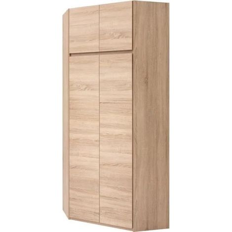 ACADEMICA Eckschrank - Sonoma Eiche - Schlafzimmer - 80,5 cm - KEINE
