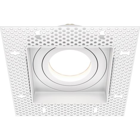 Faretto incasso soffitto Maytoni Atom bianco GU10 quadrato (1/5)