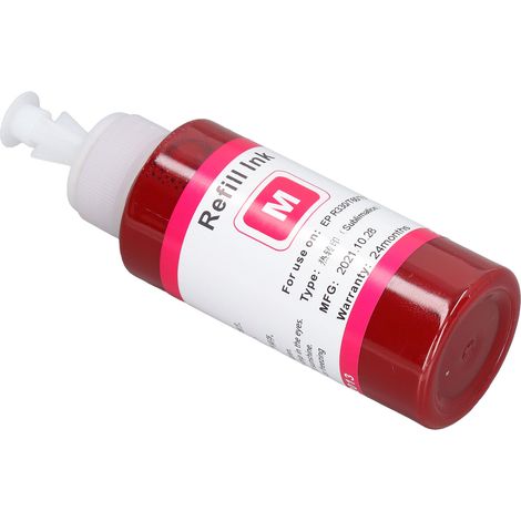 Recharge d'encre de sublimation pour transfert thermique 100 ml, accessoire d'impression numérique pour R330 230 T60 T50 M (1/5)