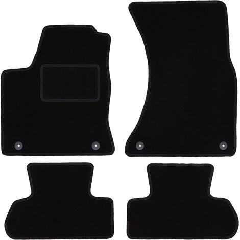 Tapis en velours noir pour Audi Q5 I SUV (2008-2017) (1/5)