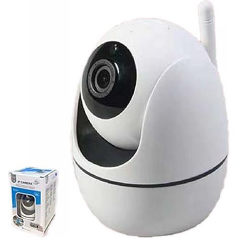 Telecamera di Sicurezza Wi-Fi 2MP Supporta 2.4 e 5Ghz Videocamera di Sorveglianza Regolabile 355 Sensore di Movimento Integrato Modello 7447