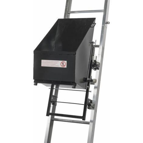 Sollevatore per materiali con benna ribaltabile - Altezza 10,5 m - Carico max 200 kg - ME200/DB-10.50