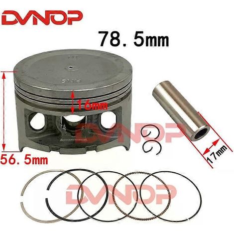 Kit de segments de piston et joints pour Honda TRX 350 TRX350 2000 - 2006 UTV ATV, jeu de pistons et segments 78,5 mm (piston et segments) (1/5)
