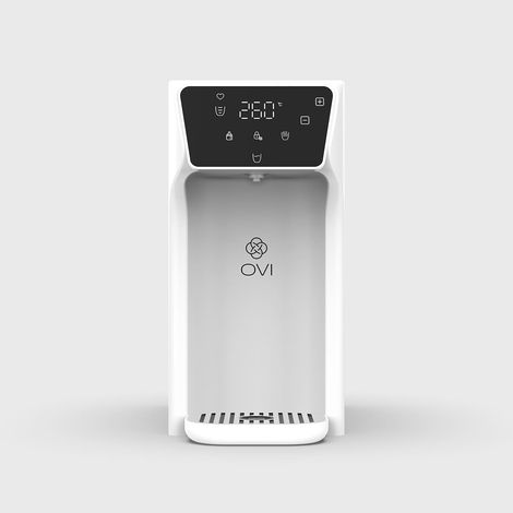 Minibar à eau filtrée - Ovi E - Blanc - Sans installation, filtration 4 étapes + UV-C