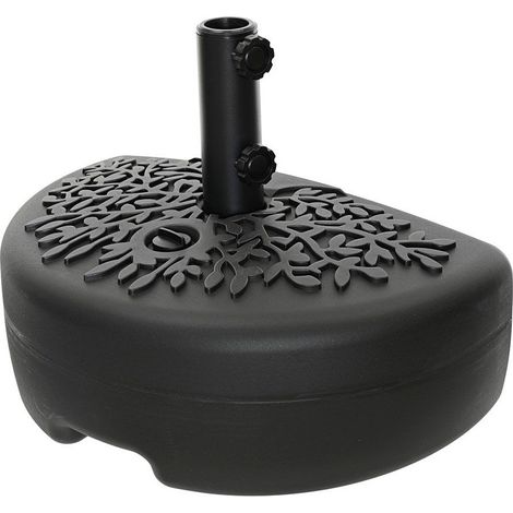 Parasol Outdoor-Living-By-Decoris 36.5x30x50 cm polyéthylène noir