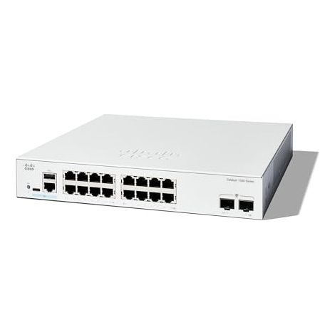 Cisco C1300-16T-2G switch Gestionado L2/L3 Gigabit Ethernet (10/100/1000) Blanco