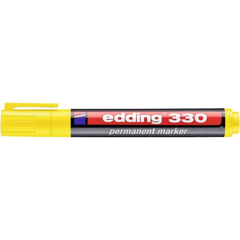 Edding 330 4-330005 Marqueur permanent jaune résiste à l'eau: oui A385302