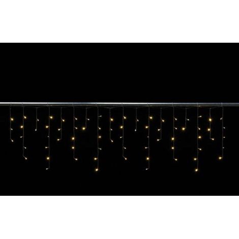 Guirlande Lumineuse - 72 LED Blanc - Pour Extérieur - 2,06 M - Fil Transparent - PVC