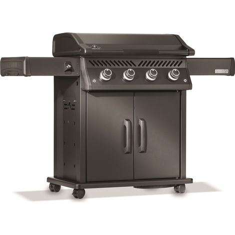 Napoleon – Plancha à gaz 4 brûleurs 9,9 kW – Surface de cuisson 43 x 70 cm en inox – Allumage électronique – Bac à graisse 1L (1/5)