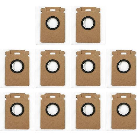 10er-Pack Ersatzstaubbeutel für Roborock H50 Ultra Staubsauger – Staubsaugerzubehör – Einweg-Staubbeutel (1/5)