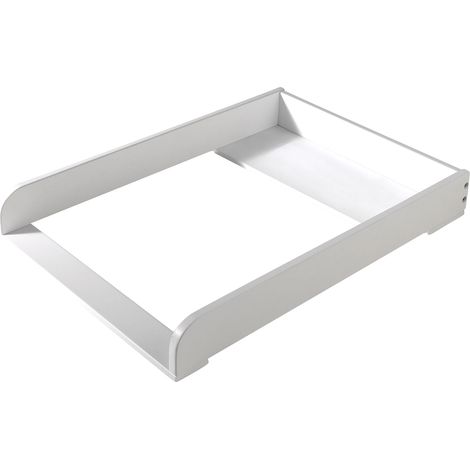 Les Tendances – Plan à langer Erik en pin massif – Transforme commode en meuble multifonction – Dimensions 80x50cm – Pour chambre bébé (1/3)