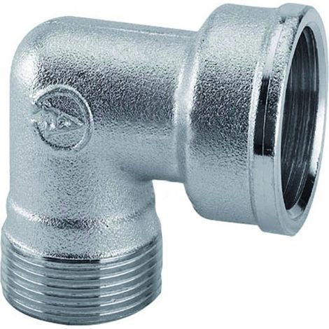 Raccordo curvo femmina 3/4" x 18 con kit rame Arteclima