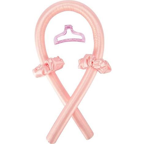 Bandeau à tiges à friser sans chaleur, ensemble de boucles de cheveux sans chaleur, outils de coiffure pour bigoudis sans onde de c (1/5)