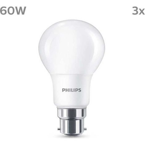 Philips LED-Lampe Warmweiß 8W B22-Fassung (1/3)