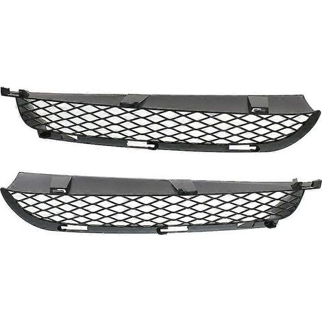 1 paire de grilles de pare-chocs avant inférieures, grilles d'admission d'air, grilles de course pour X5 E53 2004-2006 (1/5)