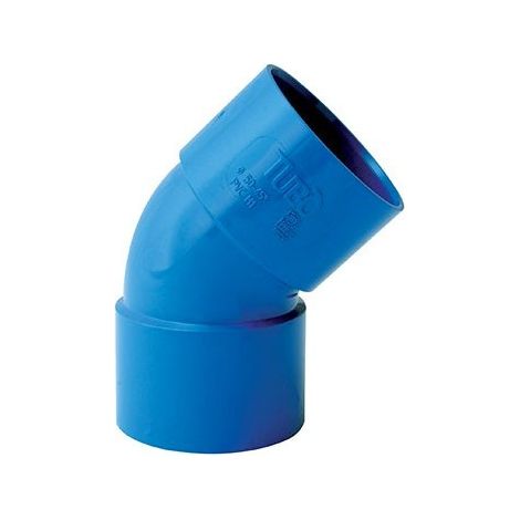 Curva PVC ø 50 a 45° FF TR052 - -  AERTECNICA - -