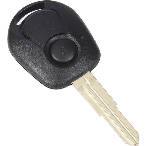 Coque de télécommande noire à 2 boutons compatible avec SsangYong, Actyon, Kailong et Lester (1/5)