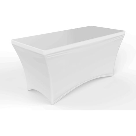 Tovaglia bianca per catering, 180 cm (1/5)