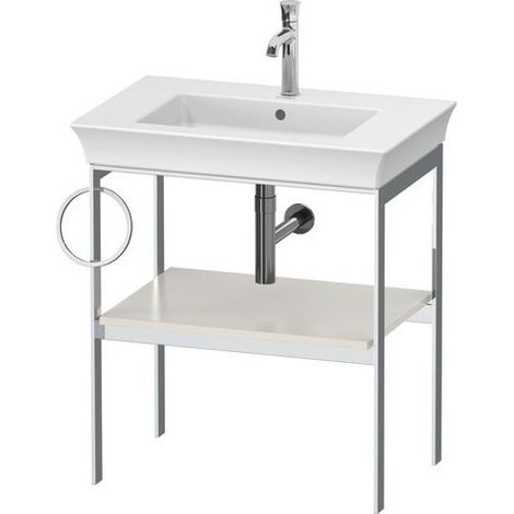 DURAVIT WT4543L3939 Console métallique pour sol White Tulip (1/2)