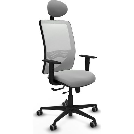 Sedia da ufficio piqueras y crespo Zulema bianco tessuto rete (1/2)
