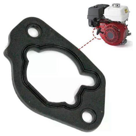Joint de carburateur (1 pièce) pour tondeuse Honda GX240, GX270, GX340 et GX390 entretoise de carburateur (réf. 16220-ZA0-702) pièces détachées.-Chrom (1/5)