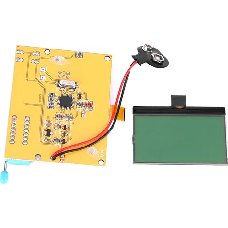 Testeur ESR Multimètre Méga328 avec Coque Transparente, Kit de Mesure Condensateur Résistance Transistor (1/5)