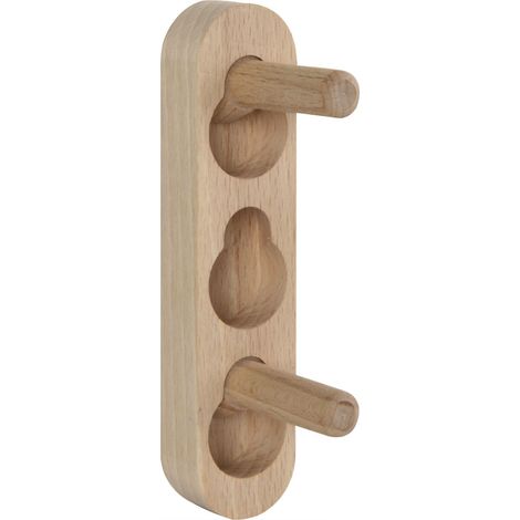 JOWE Konussystem KS32 3 Konusdübel vertikal, Lochabstand 32 mm, Holz Buche