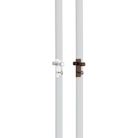 1PZ PORTA MANIGLIA CON DOGA PLASTICA colore marrone