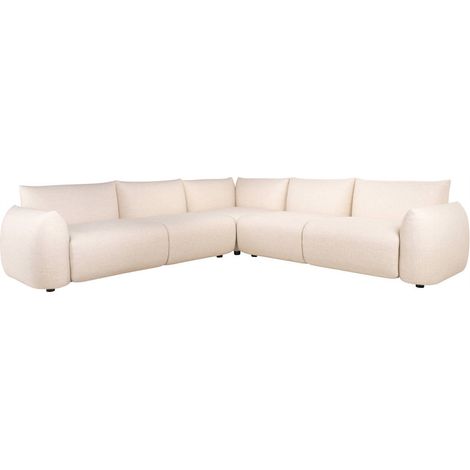 Canapé d angle extérieur beige chic - beige alpine (1/5)