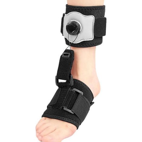 Orthèse AFO - Support De Cheville Pour Pied Tombant - Réglable Jour Et Nuit - Taille Unique Adulte