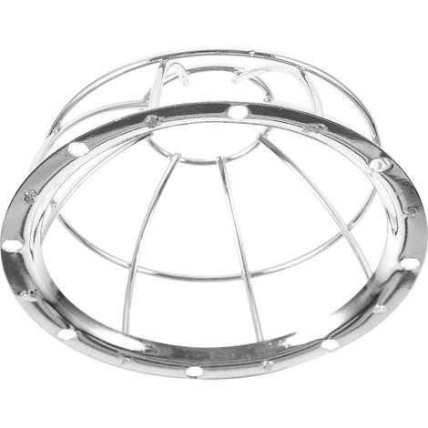Protection Acier Inoxydable pour Détecteur de Fumée Cagoule Robuste Anti-Collision pour Gicleurs Incendie Résistant à Haute Température Installation Rapide pour Sécurité (1/5)