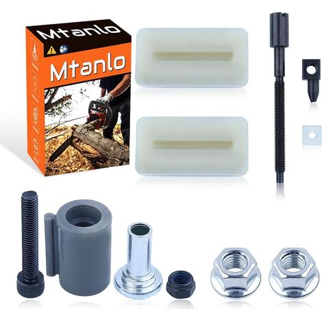 Attrapeur de réglage de chaîne pour tronçonneuse Husqvarna 394 395 394XP 395XP 503467701, réglage de chaîne, écrou de guide, bande de guide, ensemble de rouleau. (1/5)