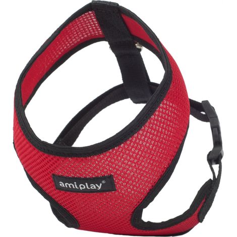 Amiplay  Air  Arnés Scout - XS máx. 23 x 25-40 cm rojo