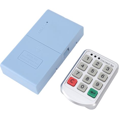 Kit serrure électronique sans clé clavier digicode intelligente pour tiroir placard armoire (1/5)