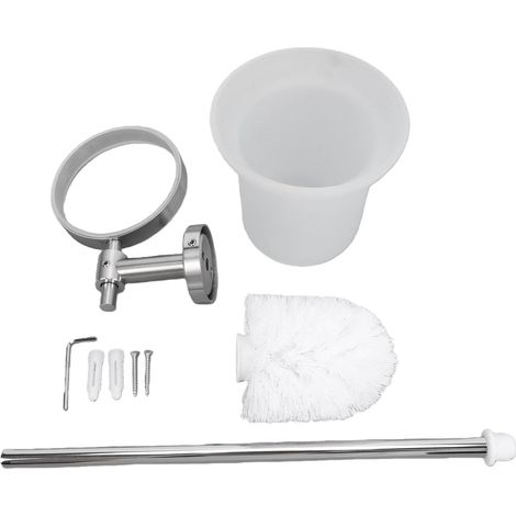 Toilet Brush and Holder Set, 304 Stainless Steel (1/5)