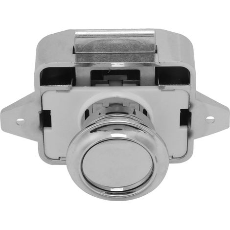 Verrouillage sécurité enfant 3 pièces pour placard tiroir bateau voiture, loquet poussoir anti-ouverture, serrure robuste, fixation facile, usage domestique et marine. (1/3)