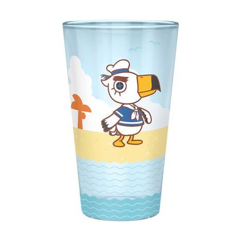 ANIMAL CROSSING - Verre XXL -400 ml - Personnages de la Plage