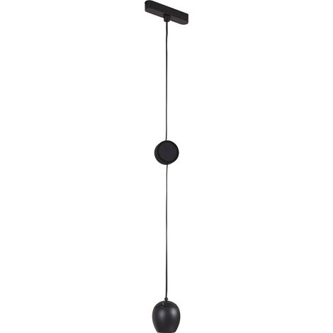 Lindby LED 'Lumaro' in Nero da Plastica