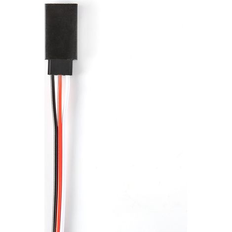 Lot de 10 rallonges servo de 150 mm pour connecteurs Futaba JR mâle-femelle. (1/5)