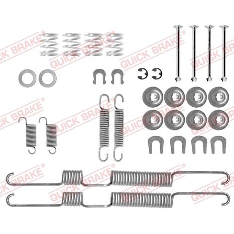 Kit d'accessoires, mâchoire de frein Quick Brake 105-0698 TOYOTA