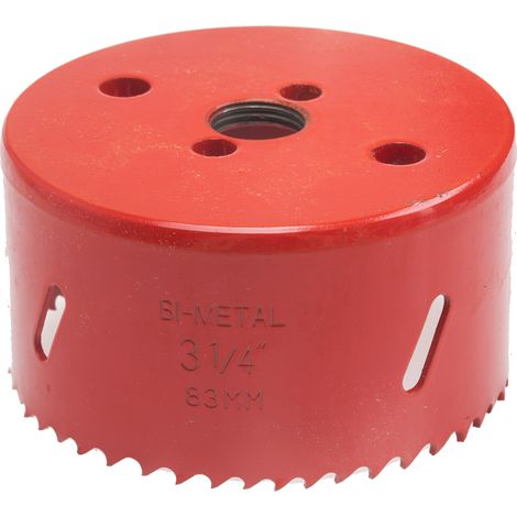 Scie cloche RS PRO HSS 83mm, profondeur de coupe 32mm ( Prix pour 1 )