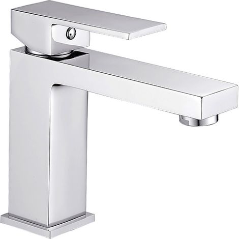 Rubinetto Miscelatore per Lavabo bagno completo di accessori T003-1 (1/5)