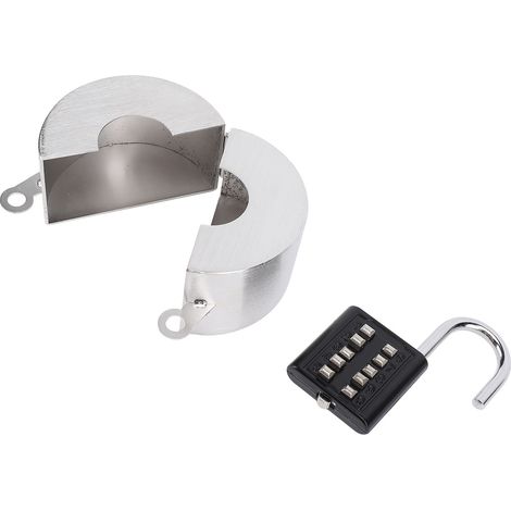Antivol robinet extérieur en acier inoxydable avec cadenas à combinaison pour jardin et maison anti-vol d'eau (1/5)