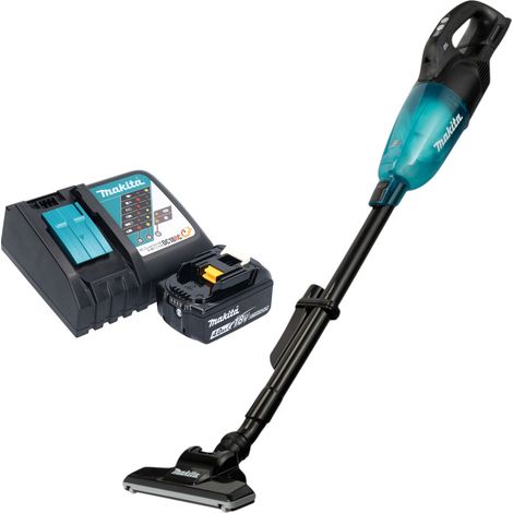 Aspirapolvere a batteria Makita DCL 284 FRMB 18 V 0,73 l nero brushless + 1x batteria da 4,0 Ah + caricabatterie (1/5)